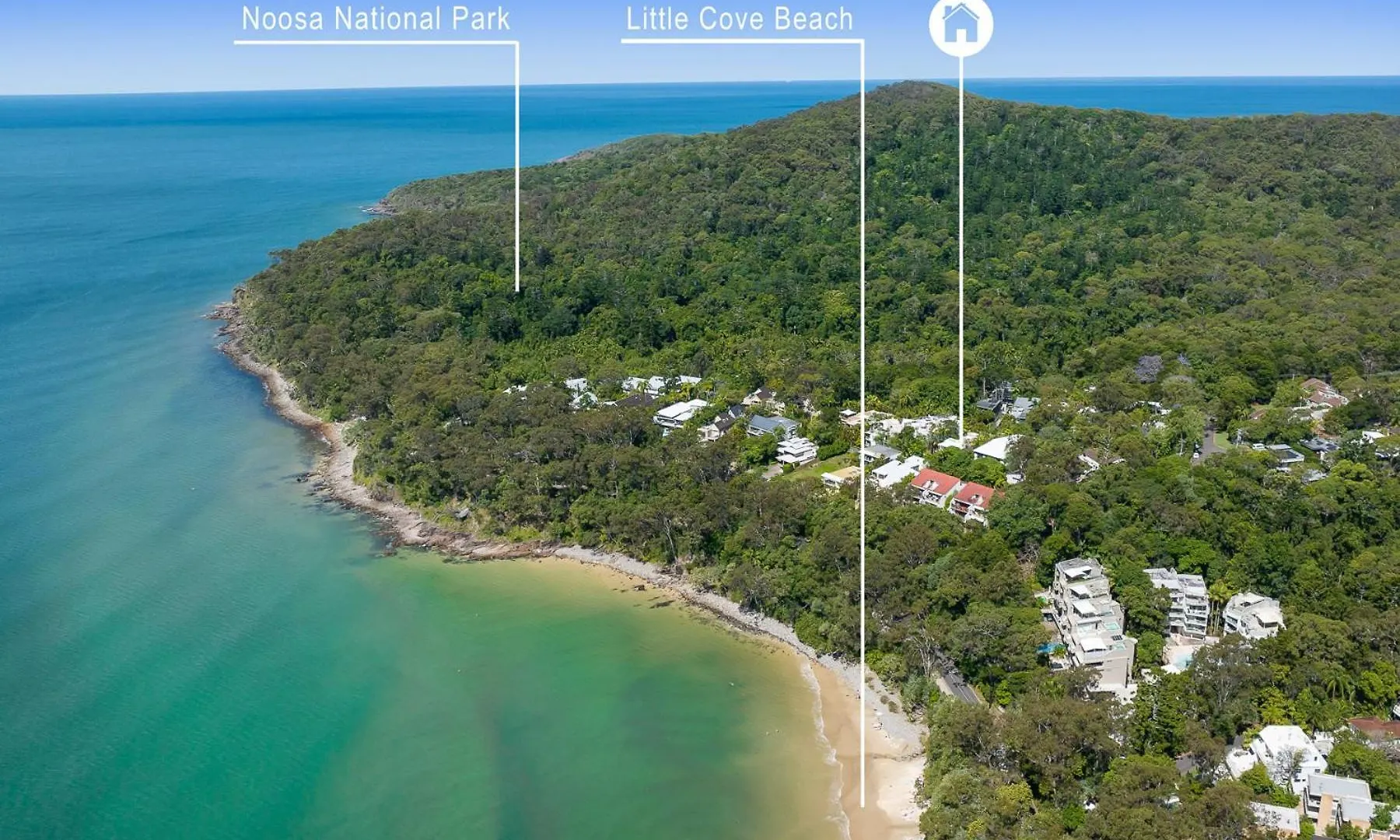 Coastal Serenity At Little Cove Noosa Heads Apartment
