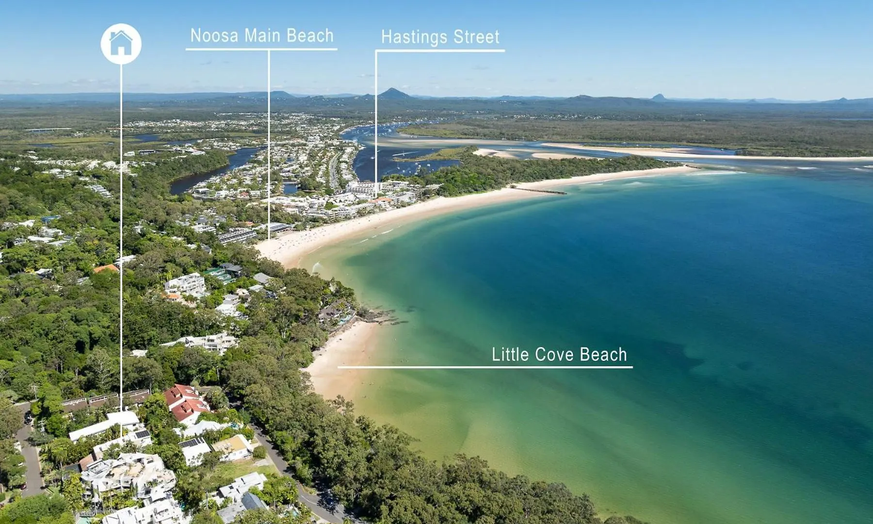Coastal Serenity At Little Cove Noosa Heads